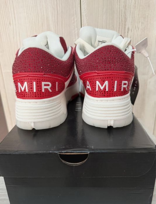 Amiri MA1 red glitter