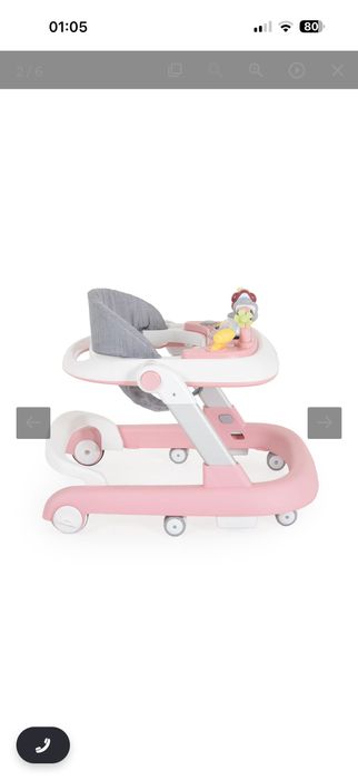 Cangaroo Проходилка Fiesta - Розово