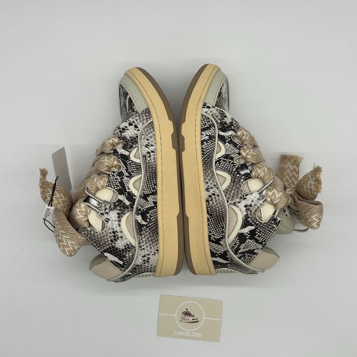 Lanvin Curb Python