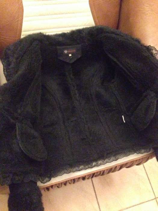 Palton / cojoc negru scurt