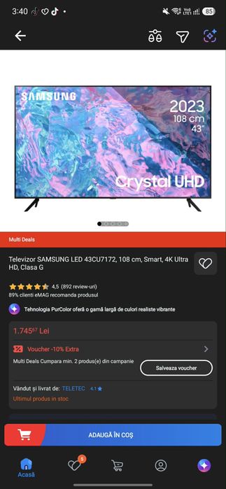 Samsung tv smart
