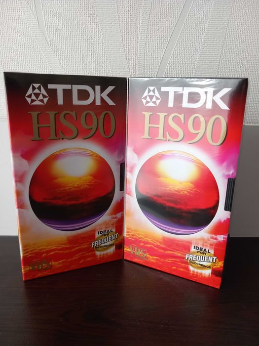 VHS видеокасети чисто нови с различно времетраене и цени
