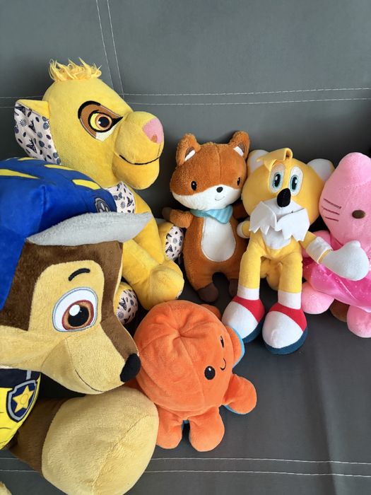 Плюшени играчки – Paw Patrol, Hello Kitt, Mickey Mouse, Tails и други