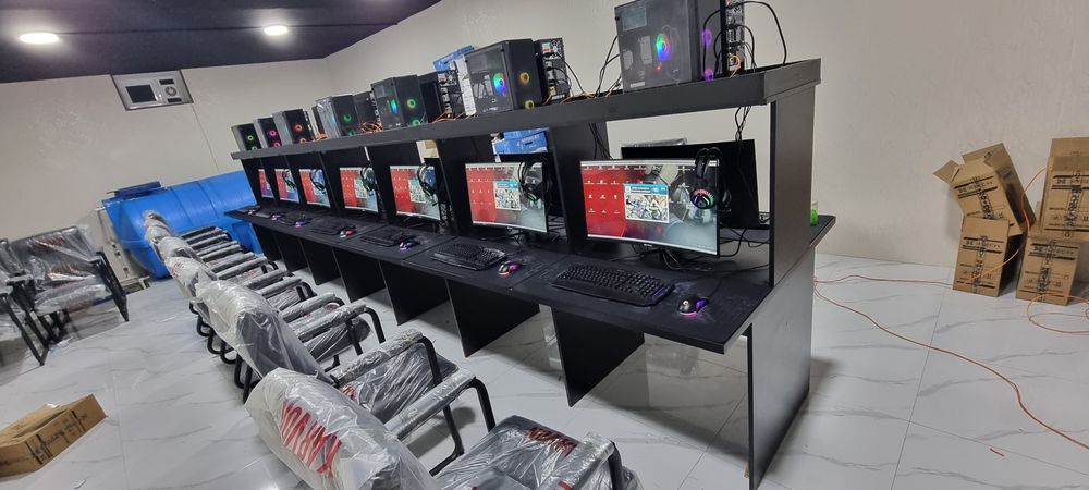 Tayyor Biznes yangi igravoy kompyuterlar stol kreslo bn pod klyuch