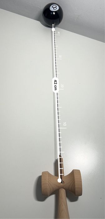 Kendama USA - Bila Lucioasă + Cutie (NOUA)