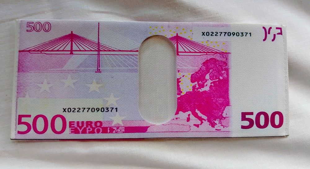 Портмоне 100 ,200,500 евро винил
