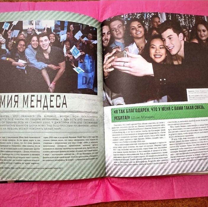 Шон Мендес книга