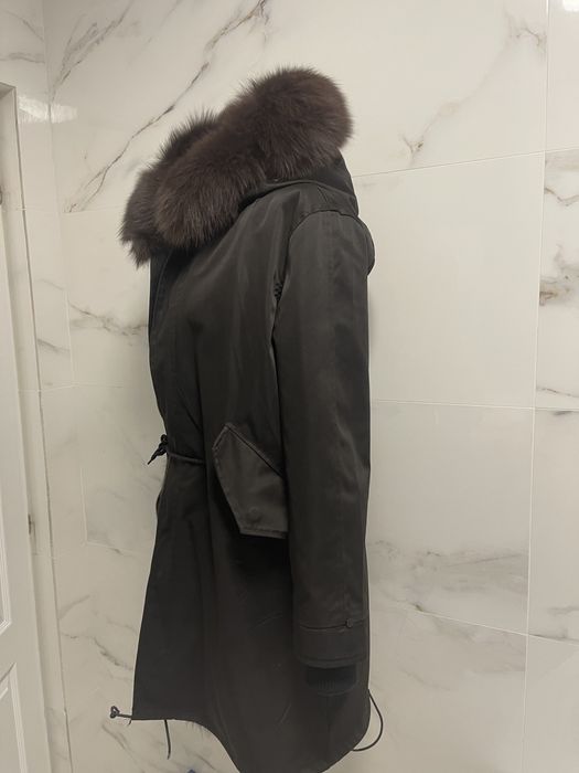 Parka blana naturala 2 fete