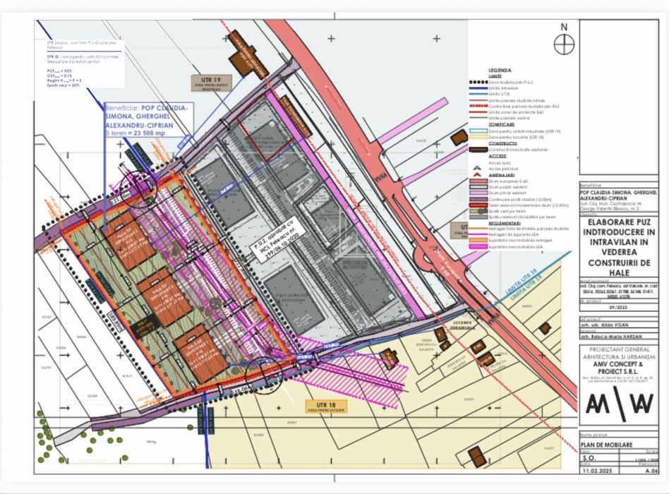Teren de vanzare-zona industriala
