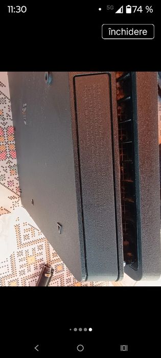 Consola Sony PlayStation 4 (PS4) Slim + 3 Controllere DualShock 4 + Cabluri