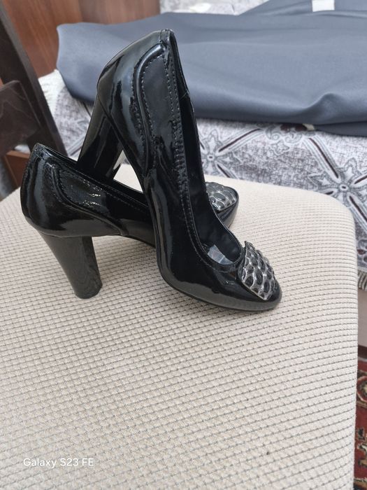 Туфли, кожаные, лакированные