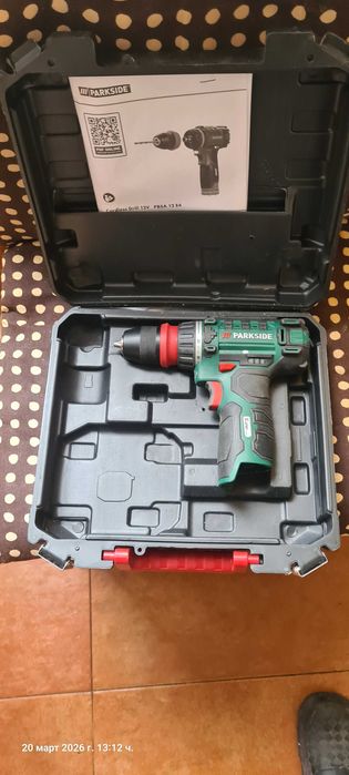 Акумулаторен винтоверт Parkside 12 V