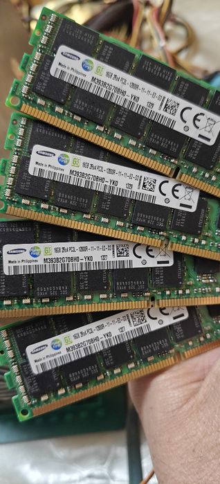Samsung 16gGB 2RX4 PC3L-12800R  x 2