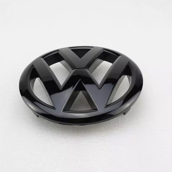 Set embleme logo stema grila fata spate negru luicos Golf 6 MK6