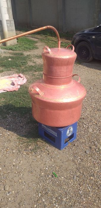 Vand cazan de țuică la 120 de Litri cu fundul de 4 mm