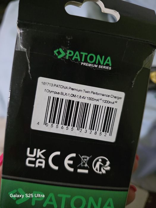 Пакет за зарядно устройство Patona ,1 батерия!