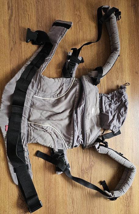 Marsupiu ham ergonomic Manduca First PureCotton,  DarkGrey.