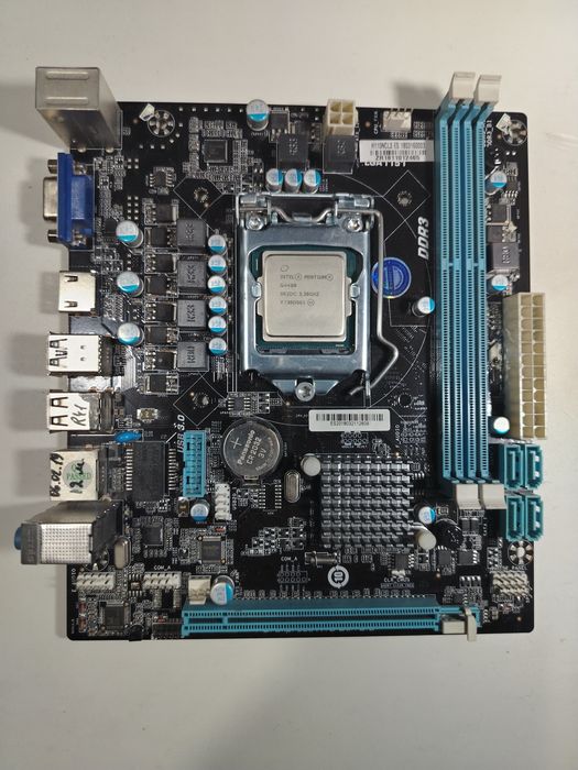 Продаю материнские платы Н61,  H81, H110 DDR3 с процессороми.