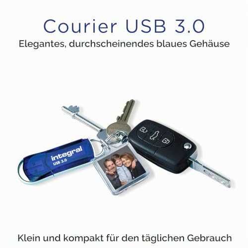 Флаш памет Integral Courier Blue 1TB USB 3.2 Gen 1 до 120MB/s