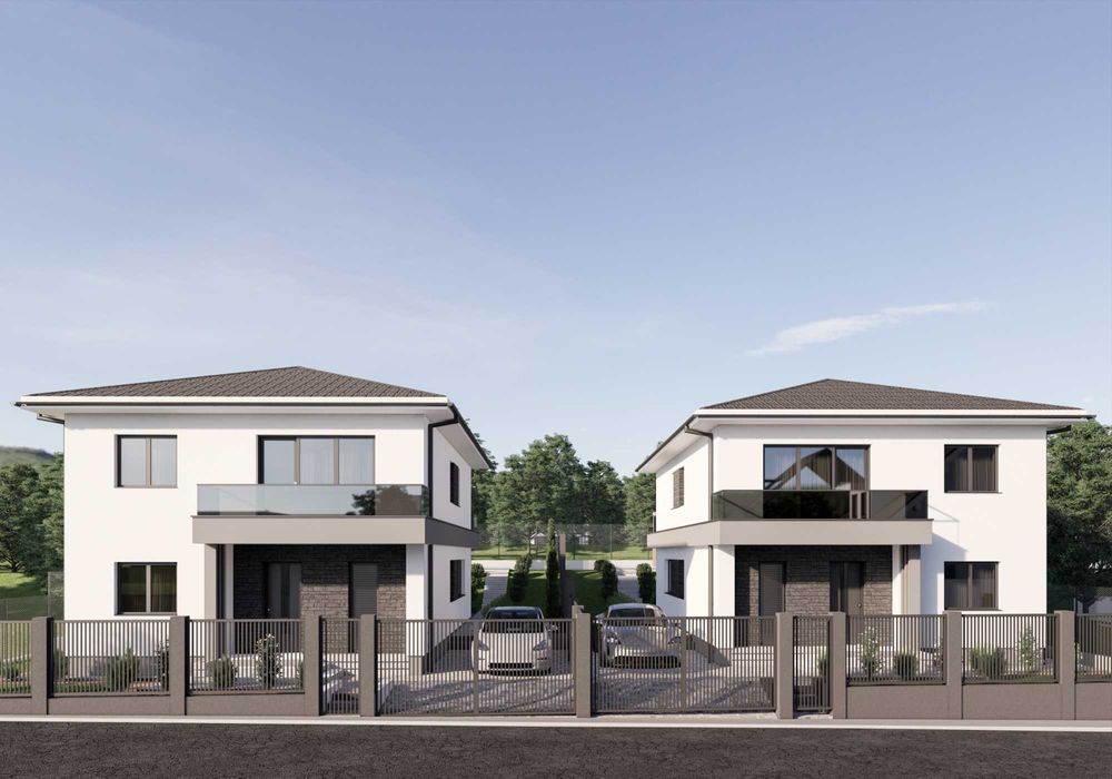 Casa spatioasa, 140 mp utili - Campenesti, compartimentare inteligenta