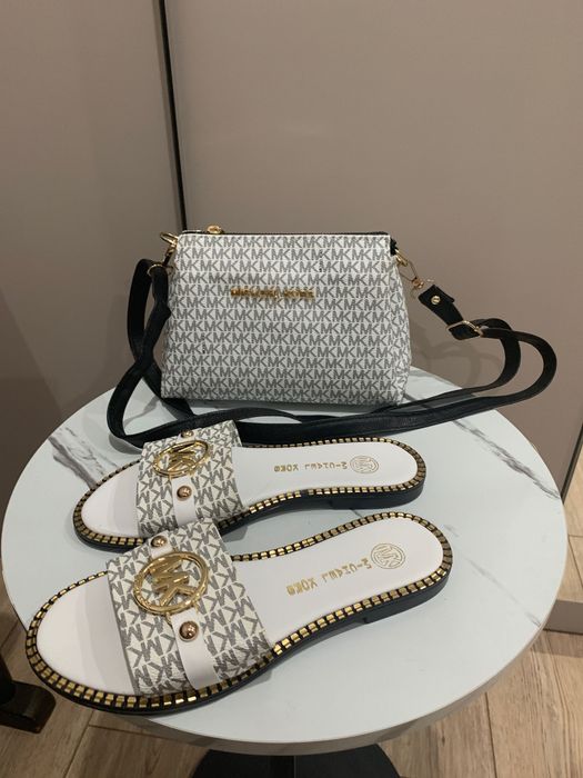 Комплект Michael Kors: сумка + сланцы |