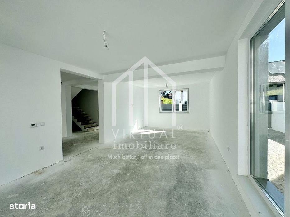 Casa individuala cu 4 camere, 125mp utili, 180mp curte libera