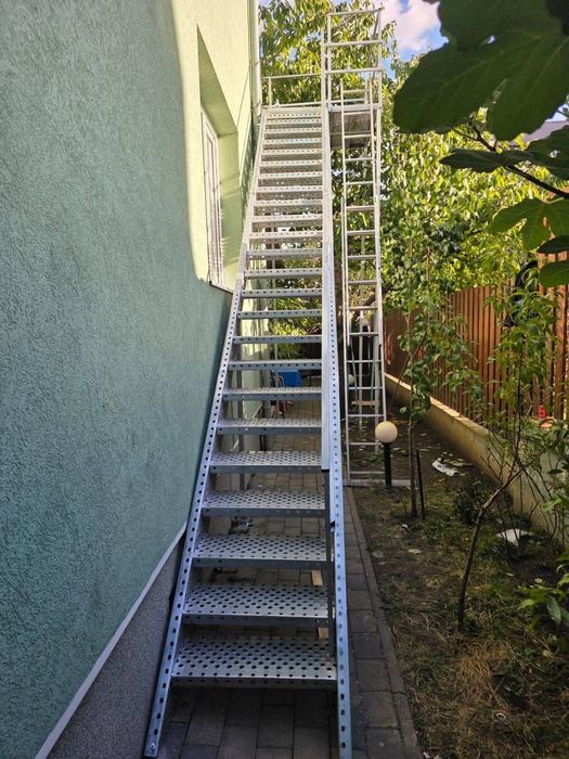 Scari zincate metalice