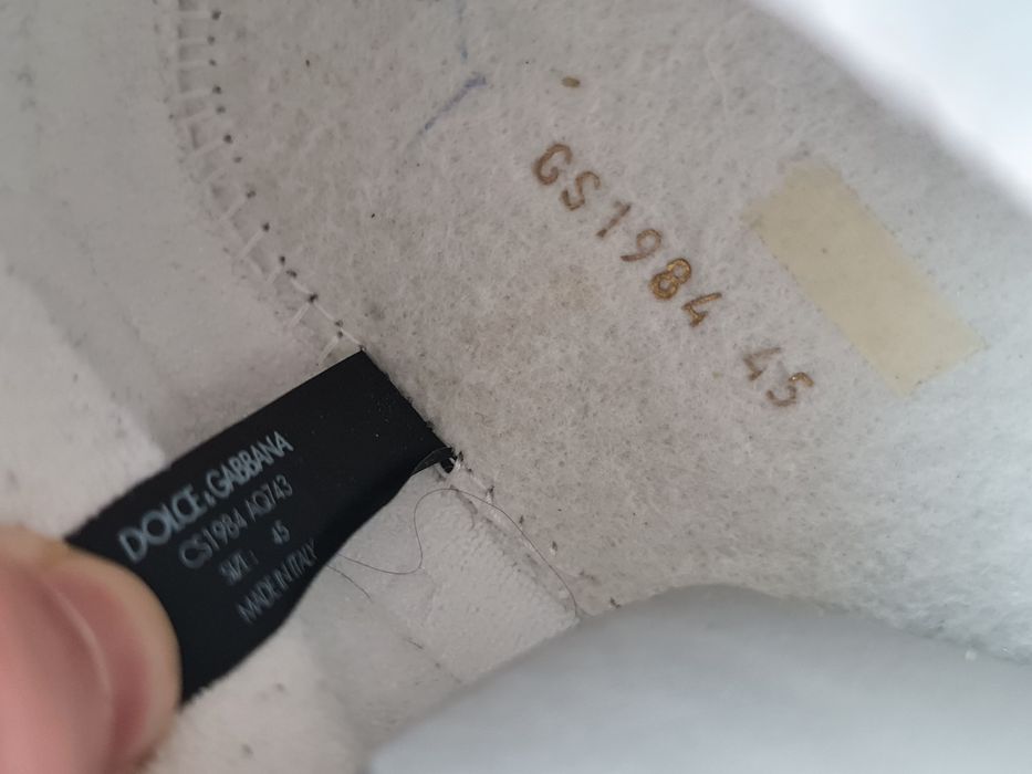 Sneakersi Dolce & Gabbana ORIGINALI cu bon,adidasi D&G ca Noi