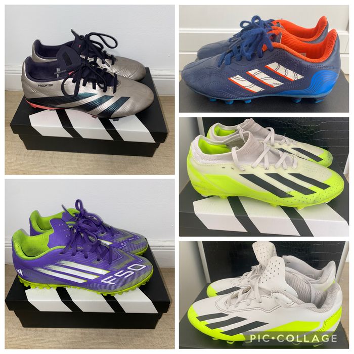 Vand ghete fotbal marime 35, 36, 37 1/3, 38 2/3 copii ADIDAS originali