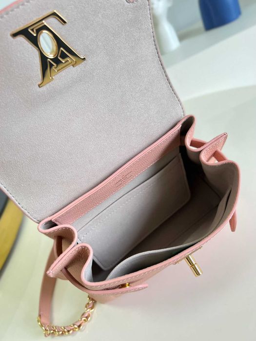 Geanta Louis Vuitton Lockme Ever mini Pink, 23 x 17 x 10 cm, Premium
