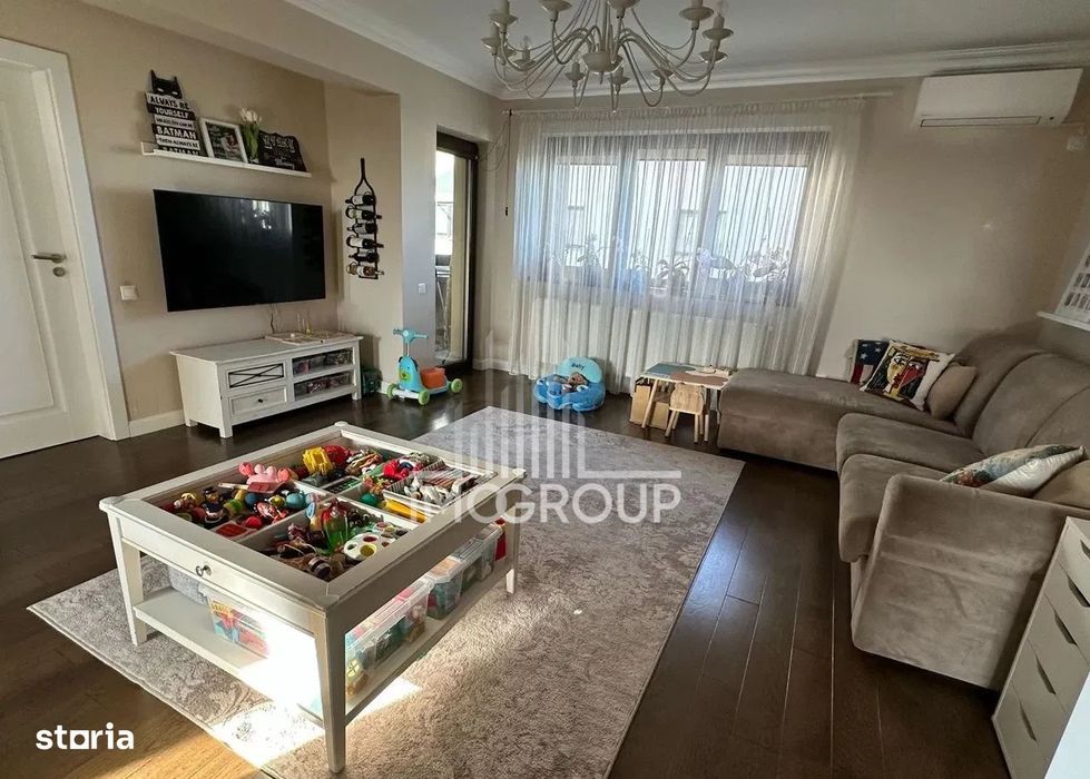 Apartament modern cu 3 camere de inchiriat | Europa | 77 mp | 2 parcar