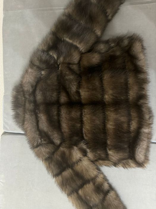 Искусственная меховая шуба