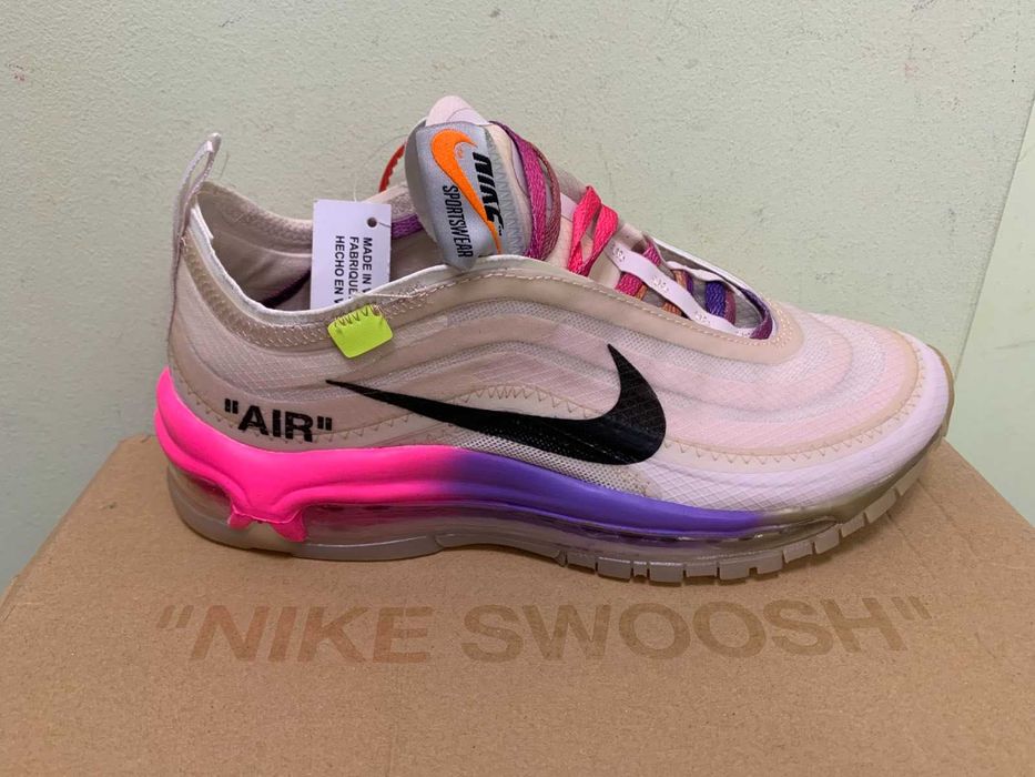 Дамски нови маратонки Nike Air Max 97 off white размер 39