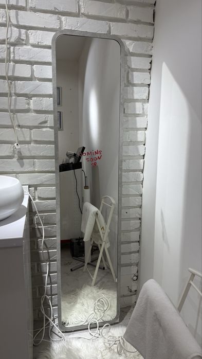 Зеркало IKEA как новое,пуфы