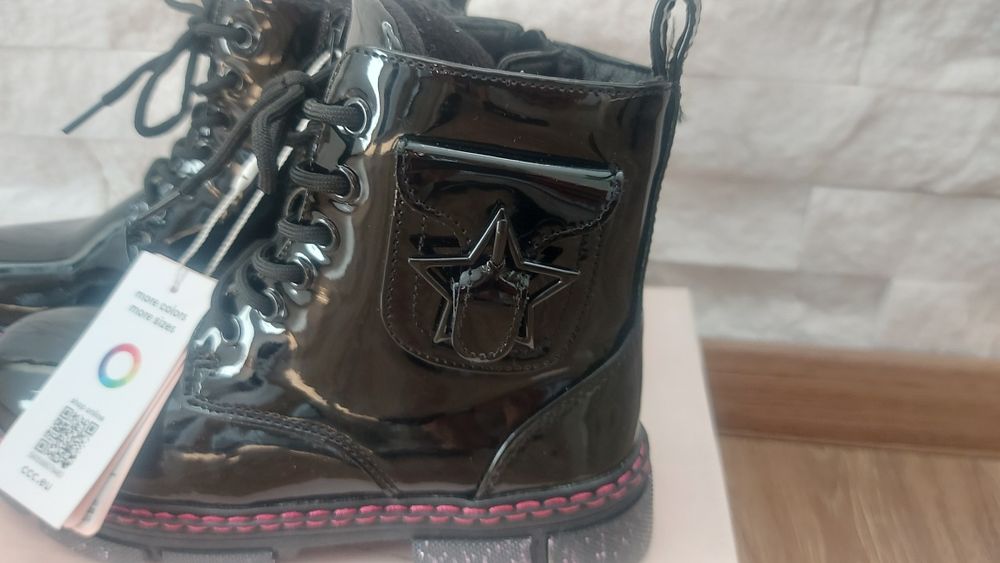 Детски нови боти с топла вата 33номер(21см стелка)