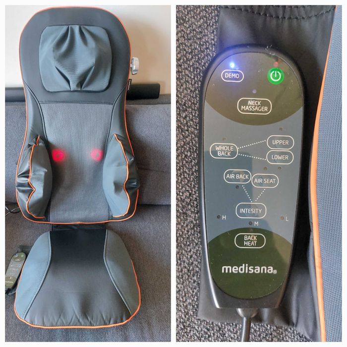 Scaun masaj Medisana MC 825, 4 zone de masaj