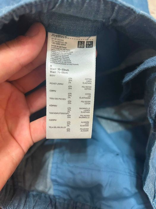 Pantaloni Albastrii UNIQLO