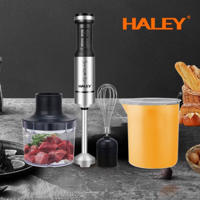 Мощен пасатор 4-в-1 HALEY 1200W с чопър, тел и мерителна кана – Професионален резултат у дома