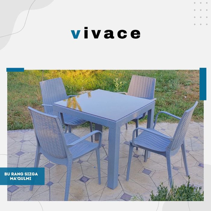 Столы и стулья для кафе и сада