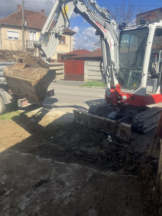 Miniexcavator&Transport&bobcat