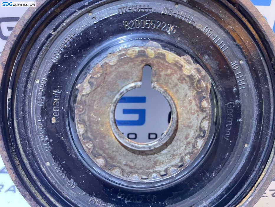 Fulie Rola Pinion Vibrochen Arbore Cotit Dacia Logan 2 1.5 DCI 2012 - 2018 Cod 8200552236 [AV1408]