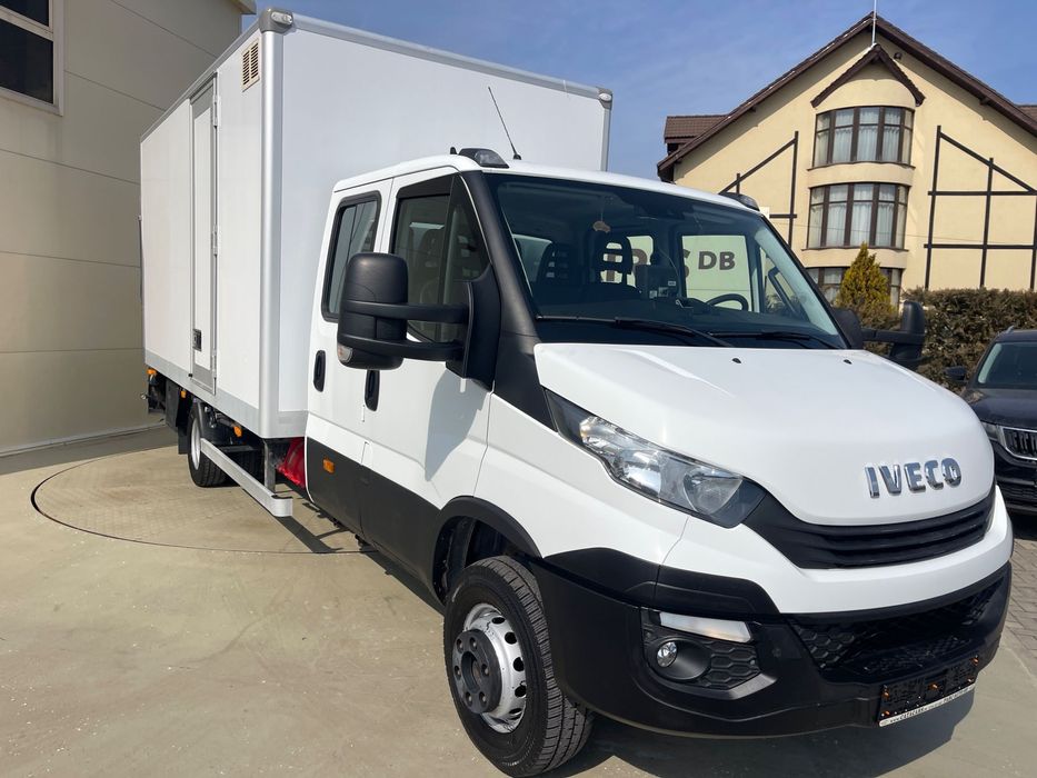 Iveco Daily Doka 70C18 6LOCURI  LIFT  KOFFER Iveco Daily Doka 70C18, 180CP, Clima, Camera, Comenzi volan, Cârlig