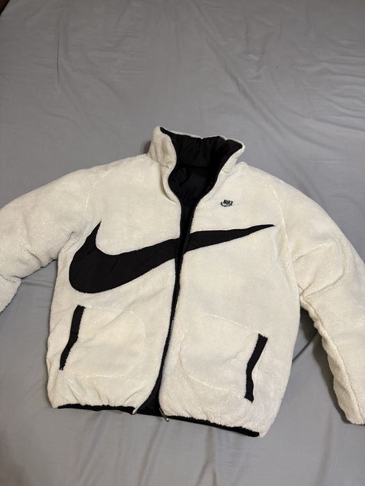 Nike яке Puffer двулицево размер М