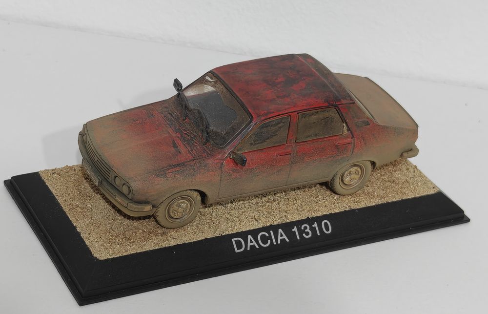 Dioramă Dacia 1310