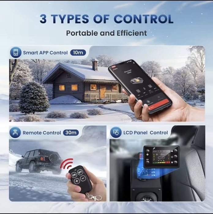 Incalzitor motorina sirocou webasto soba HCalory 8KW sigilat