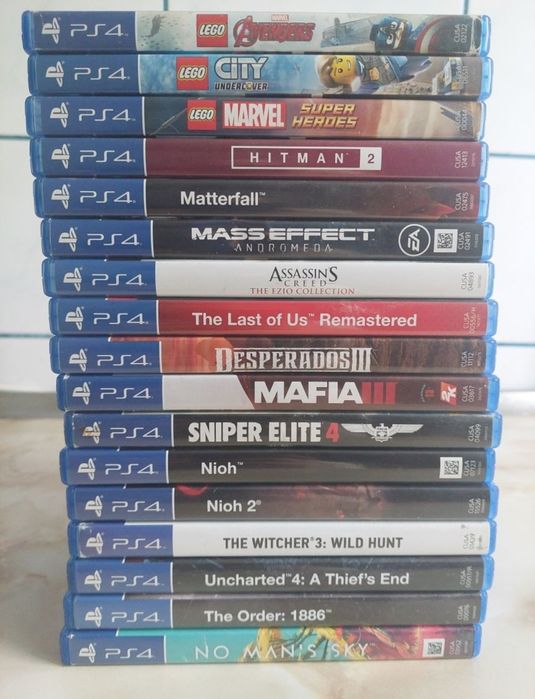 [PS4/PS5] Vând 116 jocuri originale pentru PlayStation 4 și 5 //poze reale