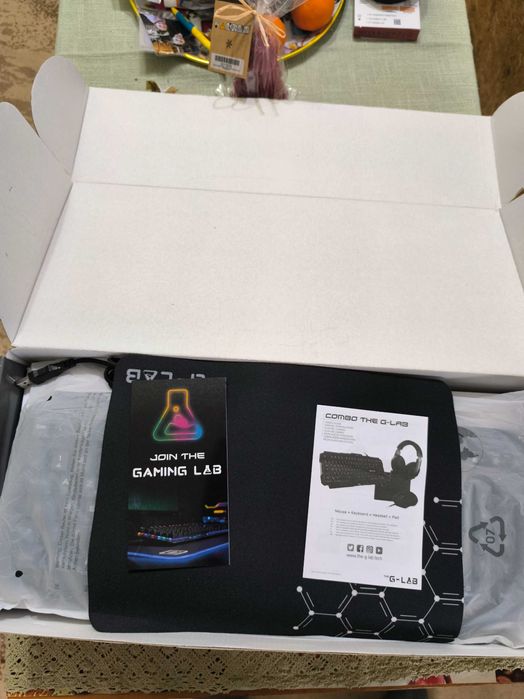 Комплект 4 в 1 за геймъри - The G-Lab - Sulfur Combo