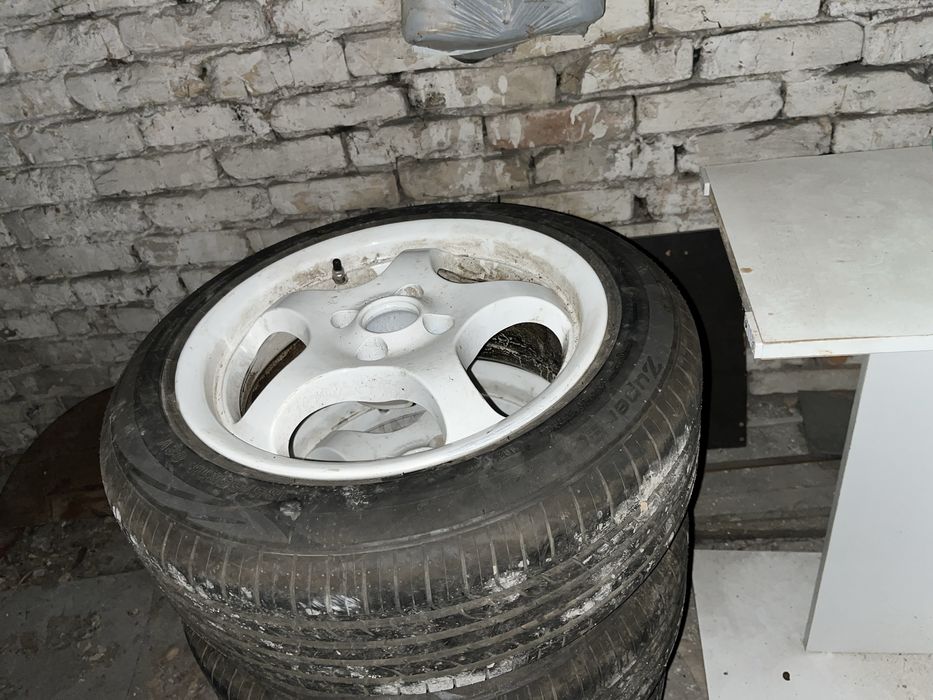 Продам диски с резиной 4х100
