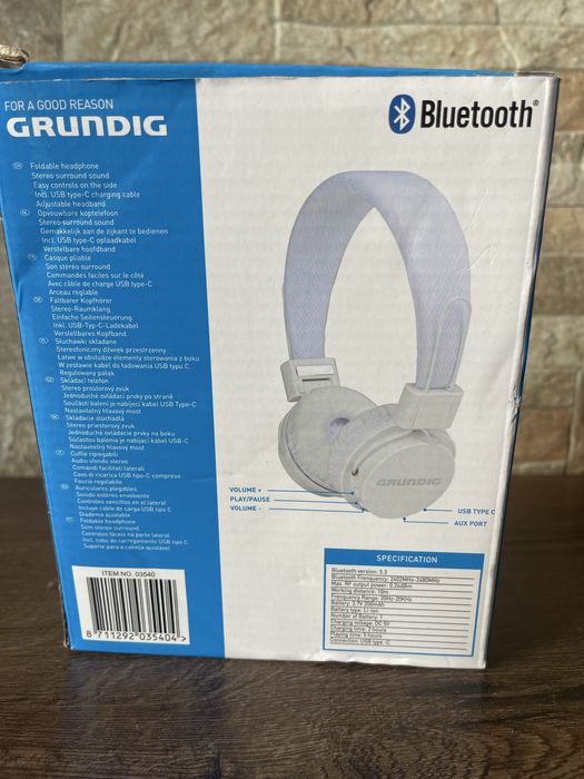 Безжични слушалки GRUNDIG