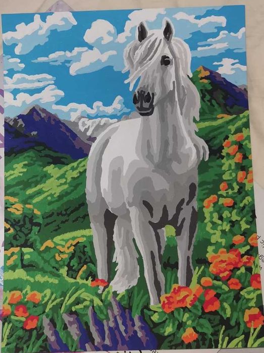 Tablouri pictate manual